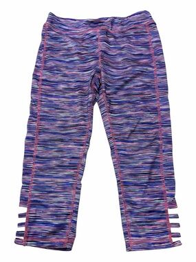 Energy Zone Girls XL 14/16 Space Dye Athletic Capri Leggings